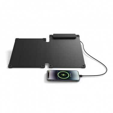 Logo trade promotional merchandise photo of: Solarpulse rplastic portable Solar panel 10W